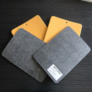 45 "X 45 "Grey Insole Nonwoven Board with Yellow EVA