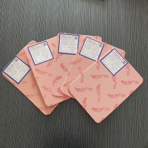 Фуҷиан Фабрикаи Нарх Pink Paper Insole Шӯрои барои пойафзол Insole