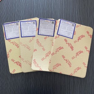 Jinjiang Hot Selger 1,5 mm gult papir innersålebrett for skomateriale