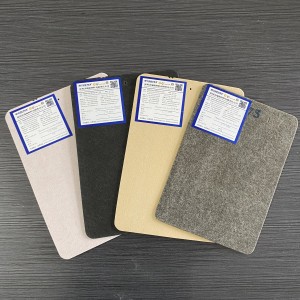 Fabriko Plej Bona Prezo Insole Board Material Newoven Insole Board por Ŝuoj Materialo