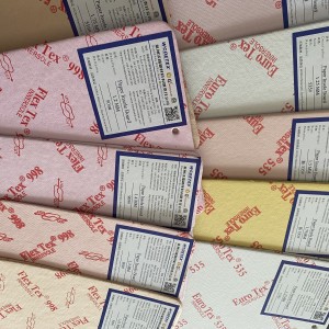 China Skoenmateriaalvervaardiger verskaf sellulose 909 binnesoolpapier binnesoolbord