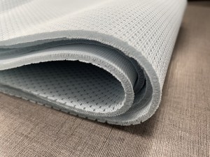 फॅक्टरी किंमत 300GSM 3D Breathable Sandwich Air Mesh Fabric