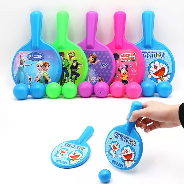 Small Suitable for children exercise Puzzle Plastic Table Tennis Kids Padel Cartoon