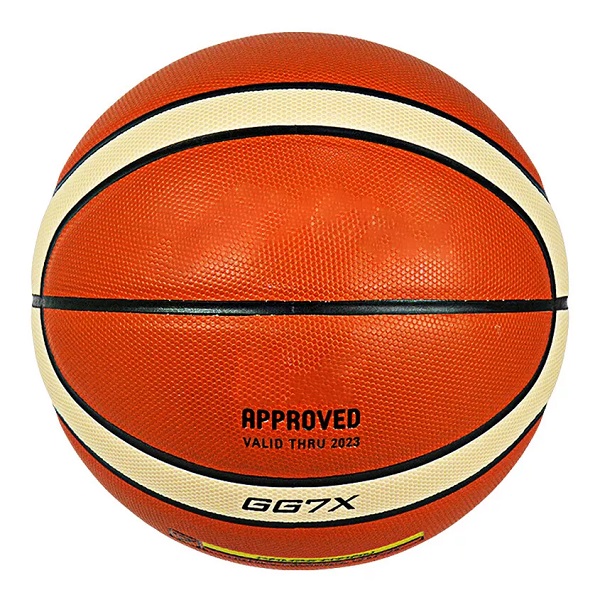 Baloncesto 29.5” men size basketball PU leather GG7X 2023 verson basketball for indoor and outdoor playing