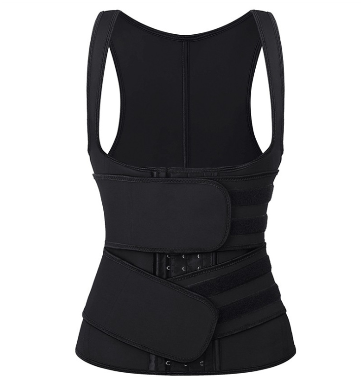 Wholesale 2 strap waist trainers belt waist corset shaper with logo Featured Image