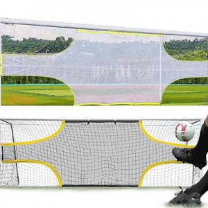 Soccer Target Wall Net for Goal – Pro Solo Practice Training Equipment Improve Kick, Agility, Shooting Drill Skills