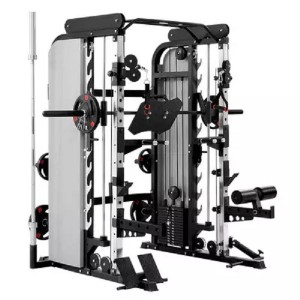 smith comprehensive training 3×3 power bench press and squat rack gym equipment attachment