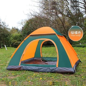 Outdoor Camping 1-2 Person Tent Quick Open Tent Camouflage Tents With Single Door