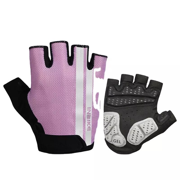 INBIKE Anti-slip Men Women Breathable Anti-shock MTB Half Finger Custom Sports Gloves