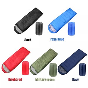 high quality waterproof hollow cotton ultralight portable outdoor camping sleeping bag