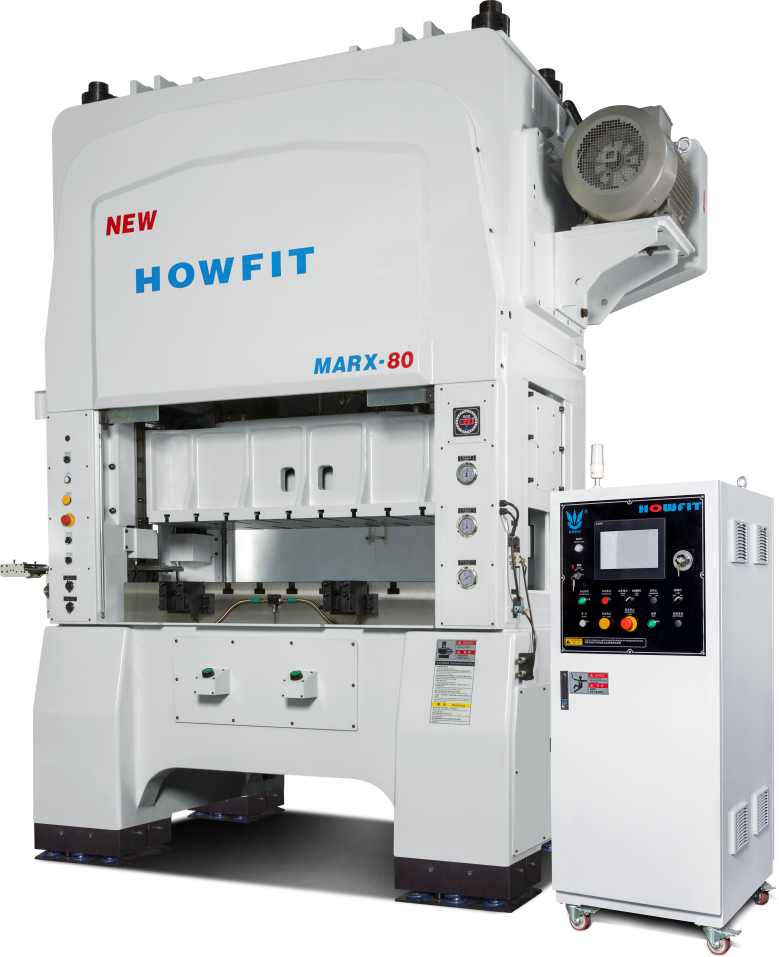 Mechanical, control and cutting principles of HOWFIT-MARX Knuckle type high-speed punch press