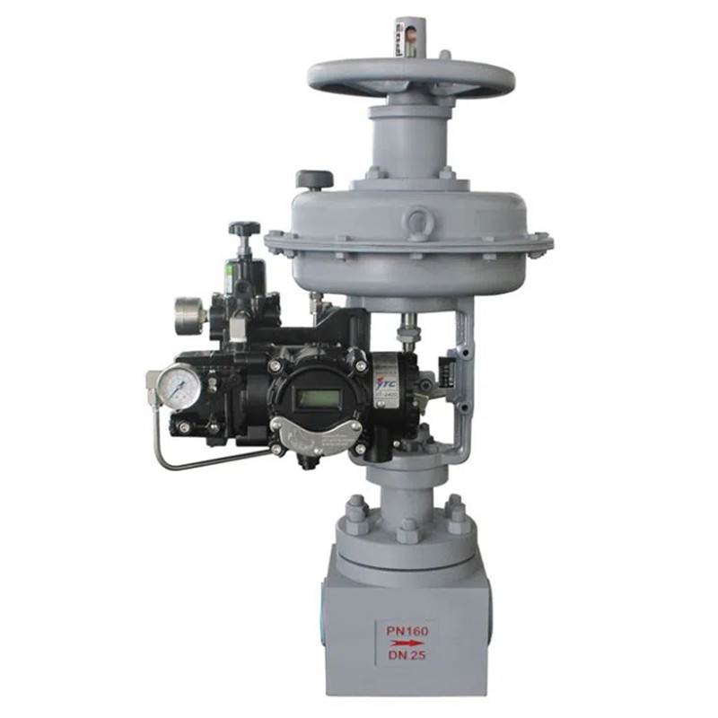 High pressure industrial pneumatic regulator valve