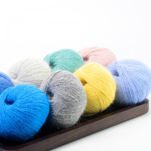 Angora Rabbit Mink Hand knit yarn mill supplier China Factory