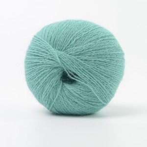 Free Sample Hoyia Yarns Long Hair 80% Angora 20% Nylon Blended Cone Yarn angora rabbit hand knitting yarn