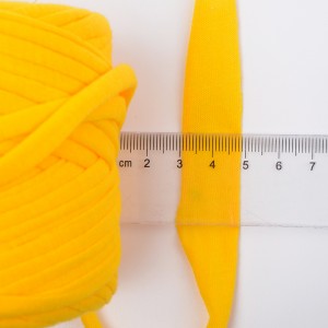 1/0.3NM 100% polyester and polyester cotton  2CM  T-SHIRT yarn Hand knit DIY thread yarn