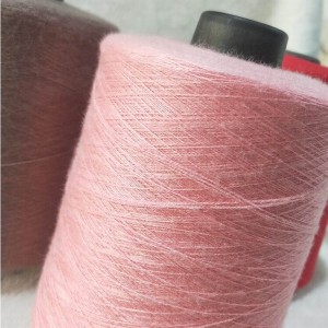 More than 300 colors 48NM/2 28S/2 Viscose nylon PBT high tenacity more smooth core spun yarn