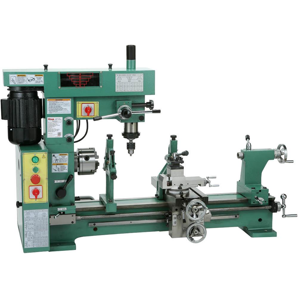 Hobby benchtop metal lathe mill combo HQ500