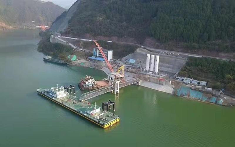 Zigui LNG shore-based marine bunkering station in Yichang