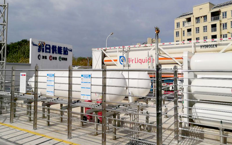 Sinopec Anzhi and Xishanghai Hydrogen Refueling Stations in Shanghai