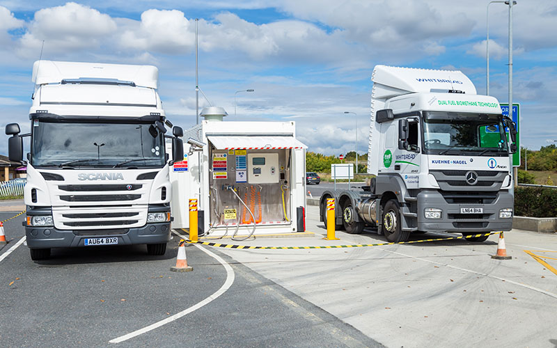 Unmanned LNG Refueling Station in UK