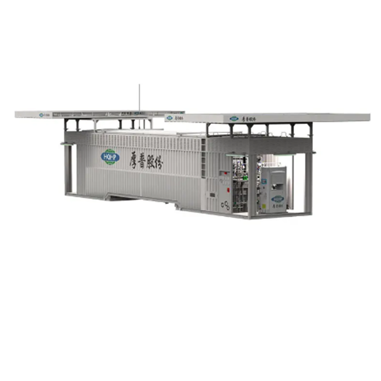 HQHP Unveils Innovative Containerized LNG Refueling Station for On-the-Go Solutions