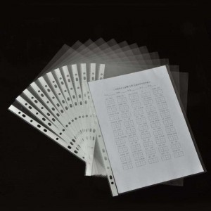 A4 Folders Filling 11 Holes Loose Leaf Waterproof Sheet Protector