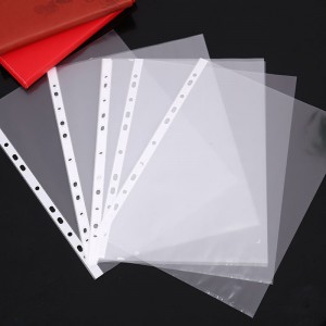 A4 Folders Filling 11 Holes Loose Leaf Waterproof Sheet Protector