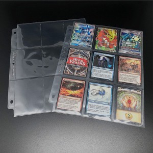 Ultra Clear Pro 9 Pocket Page Trading Card Binder Sleeve