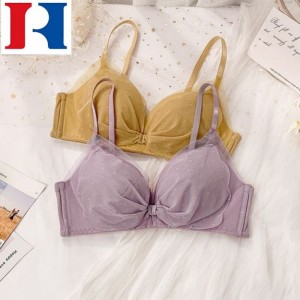 Factory Outlets Silk Robe - Soft Cloth Knitted Everyday Used Sexy Bra Underwear for Women – Herui