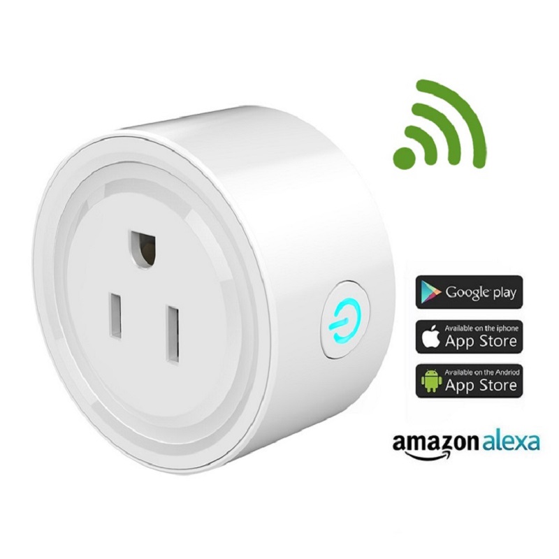 US Amazon Tuya Alexa Customized Logo Brand Wifi Smart Plug Socket2