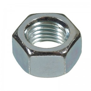 Wholesale China Carbon Steel Bolt and Nuts Factory Exporters –  DIN934 Grade4810 Electric Galvanized Hex Nut  – Haosheng