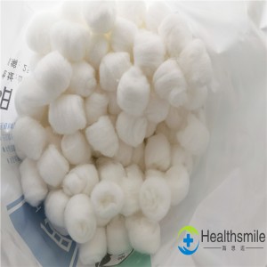 China Supplier Gauze Surgical Sponge Sterile 4×4 - Medical cotton ball grain by grain – Healthsmile