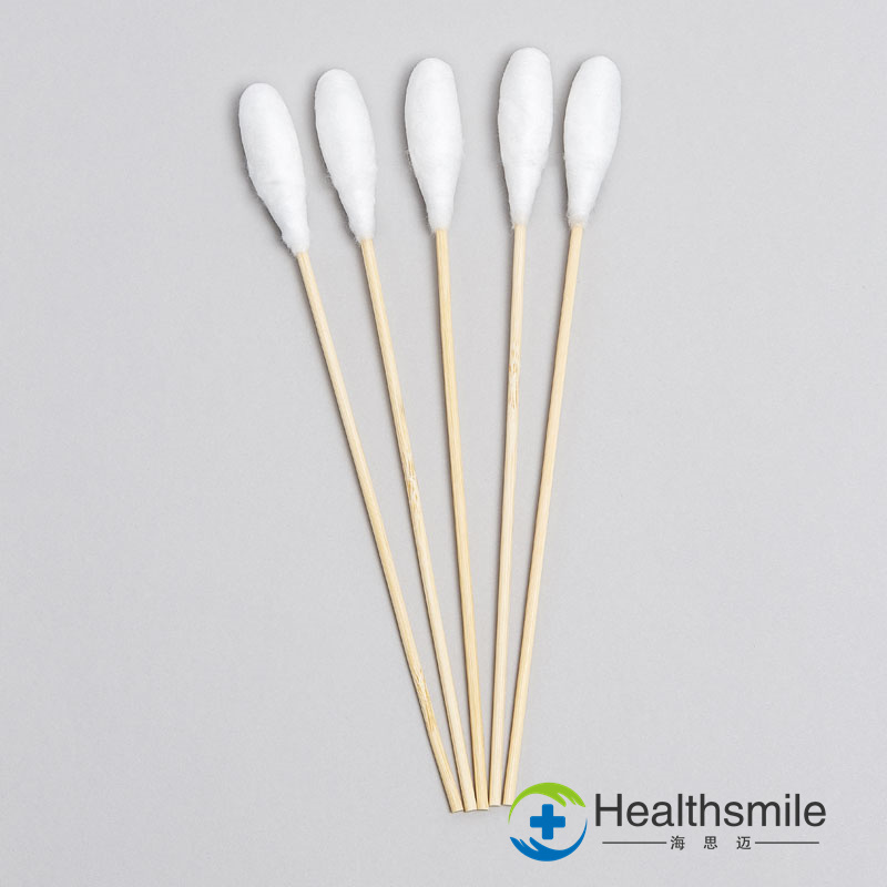 Medical Absorbent Cotton Swab With Natural Stick Featured Image