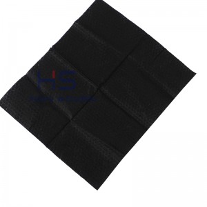 डिस्पोजेबल सूखा तौलिया काला 10 पैक
