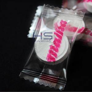 Disposable Pill Compressed Towel Candy Tissue