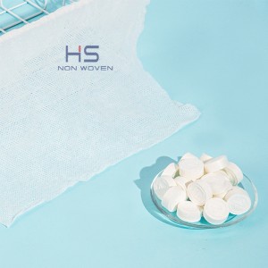 Mini Nonwoven Compressed Towels Portable Disposable Compressed Cotton Tissue Towel For Travel Camping