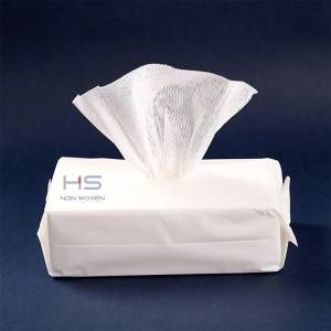 Disposable Cotton Facial Dry Wipes Biodegradable