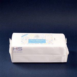 Disposable Soft Baby Dry Wipes with Cotton Fabric