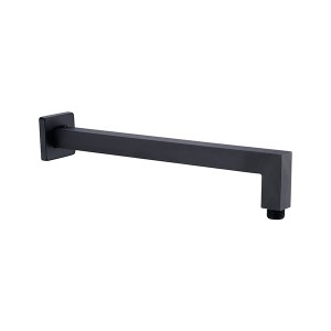 L shape square shower arm with 350mm length