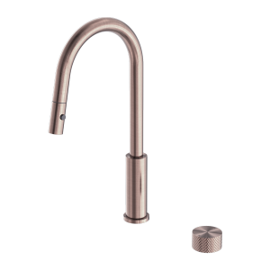 Hemoon Deck Mount Kitchen Faucet Tap With Pull-out Spray