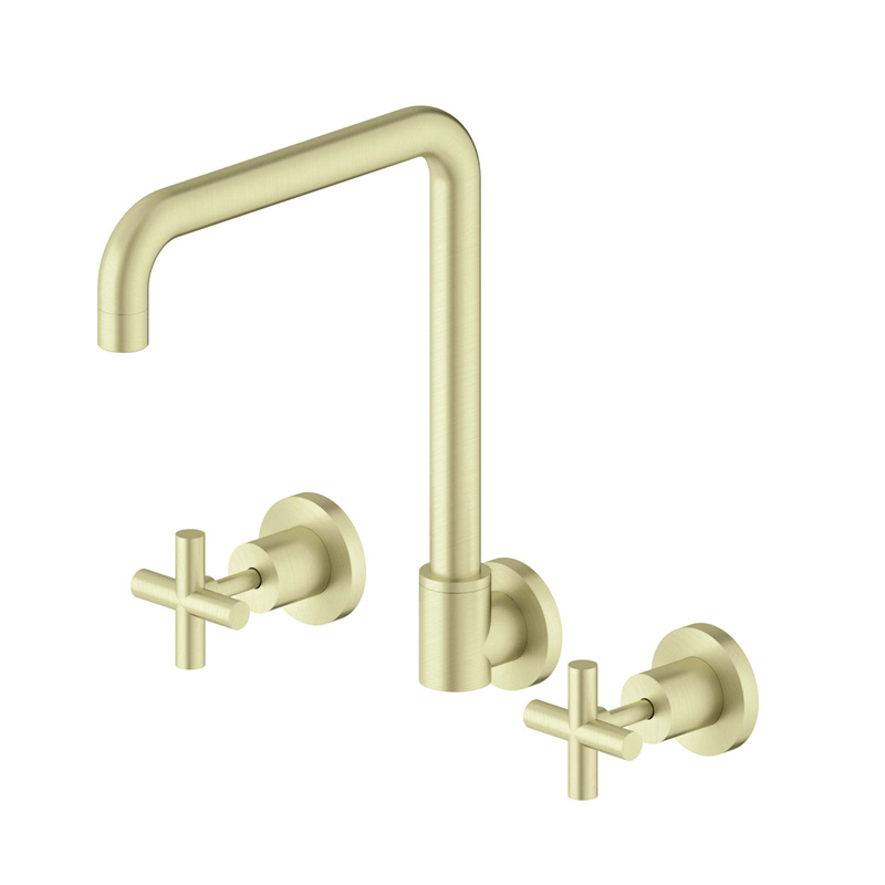 3 Way Luxury Brass Kitchen Sink Faucets With Hot And Cold