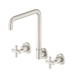 3 Way Luxury Brass Kitchen Sink Faucets With Hot And Cold