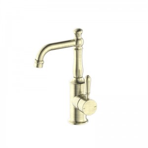 Hemoon Luxury Brass Basin Faucet With Ceramic Handle For Bathroom