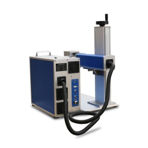 Haotian fiber laser marking machine with both auto focus and manual focus