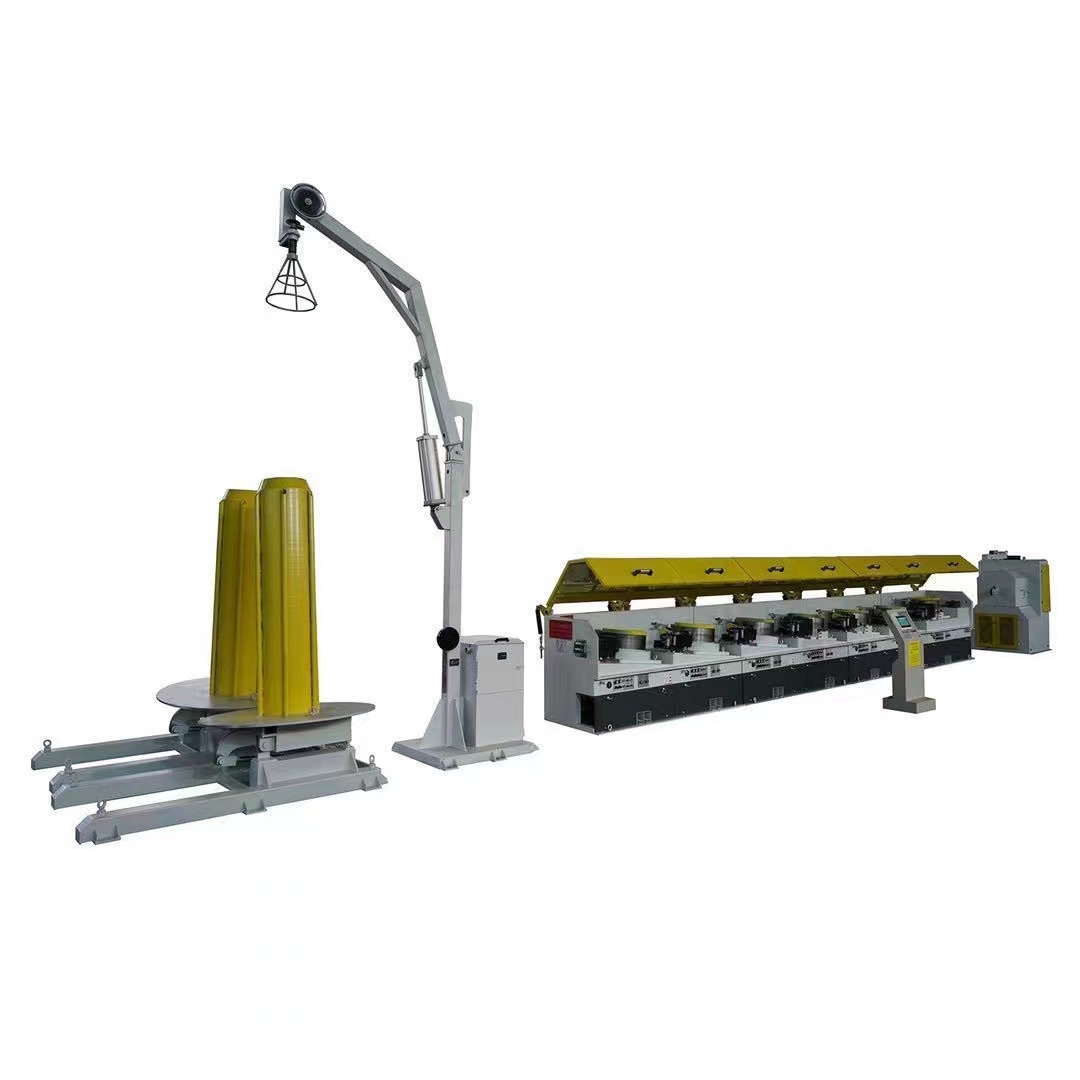 High speed automatic steel wire drawing machine