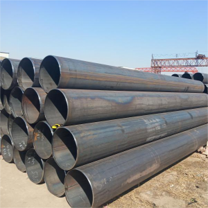 Bottom Price P11 Pipe Suppliers - Ms Steel ERW carbon ASTM A53 black iron pipe welded sch40 steel pipe for building material – Huitong