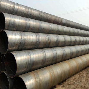 API 5L PSL1 Spiral welded steel pipe Large diameter SSAW for pile, gas, oil, water transportation