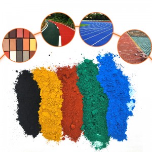Pigment iron oxide red, iron oxide yellow pigment price for brick/cement