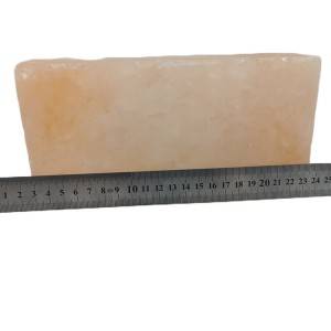 Himalayan Salt Bricks Salzblock 8x4x2 fir Salt Zëmmer Mauer