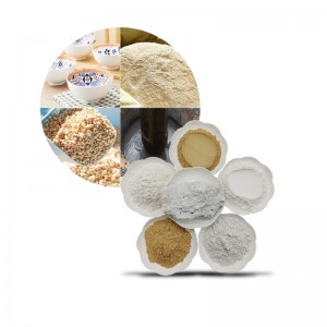 Activated attapulgite clay powder bleaching ear...